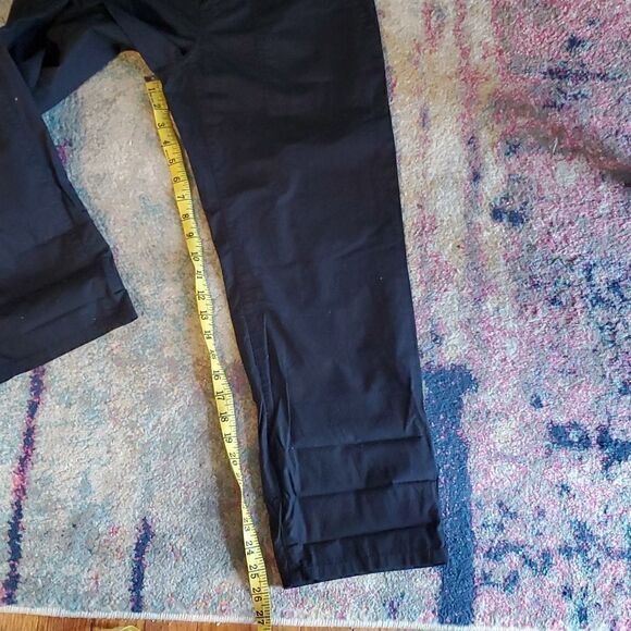 Outback Red Black Cropped Pants Size 2 - Picture 7 of 7